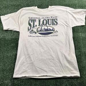 Vintage St. Louis Gateway Heavy Cotton T-Shirt. Size XXL
